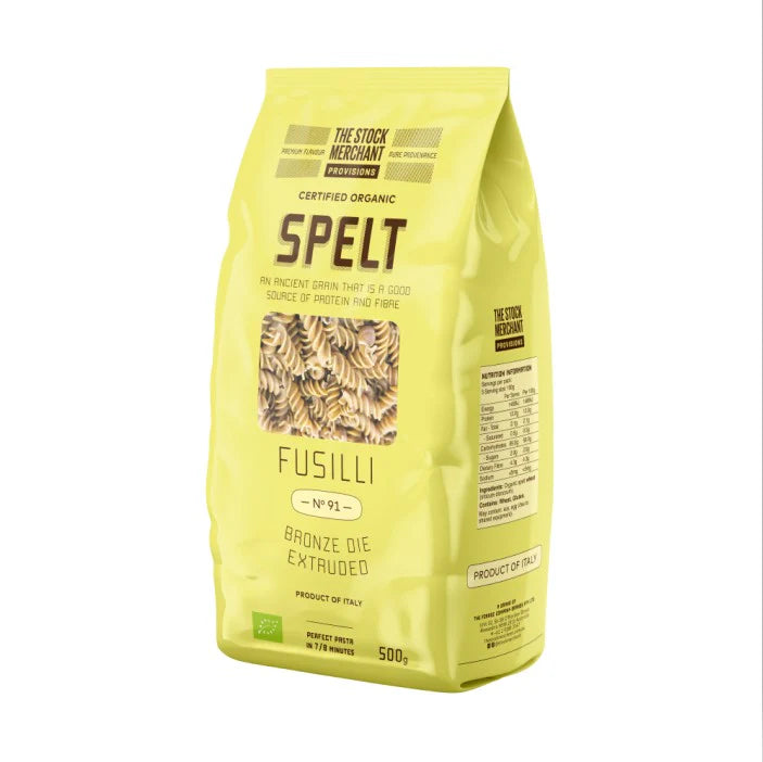 The Stock Merchant Spelt Fusilli 500g