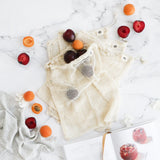 Ever Eco Organic Cotton Net Produce Bags 4 Pack