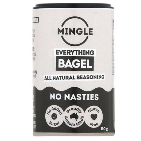 Mingle Everything Bagel 50g product pack