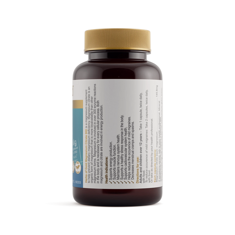 Herbs of Gold Magnesium Citrate 900 60c