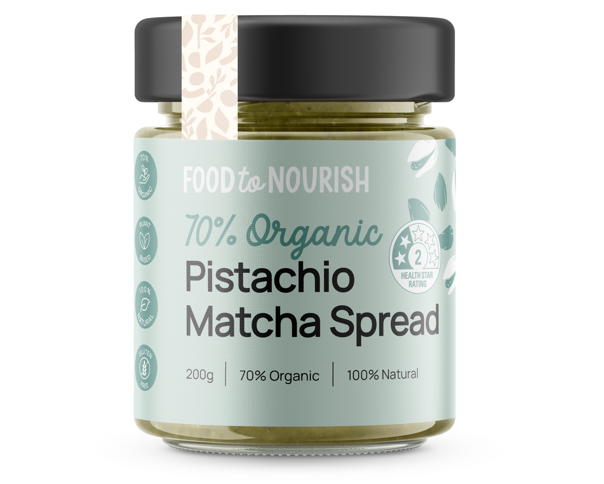 Food To Nourish Pistachio Matcha Spread 200g