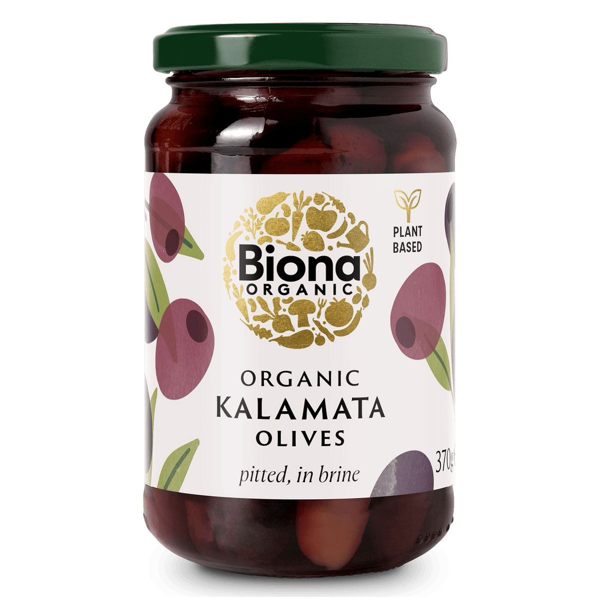 Biona Organic Kalamata Olives Pitted 370g