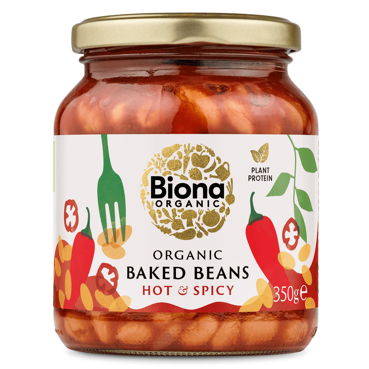 Biona Organic Spicy Baked Beans 350g