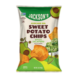Jackson's Sweet Potato Chips in Avocado Oil Spicy Jalapeno 142g