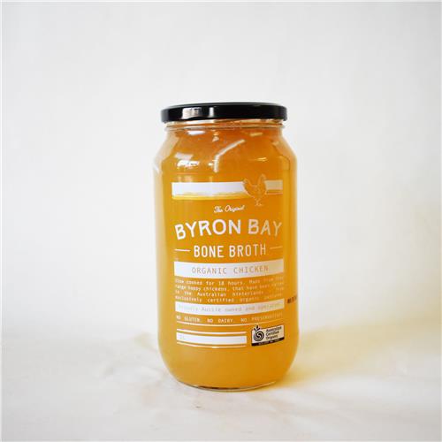 Byron Bay Bone Broth Chicken 1L jar