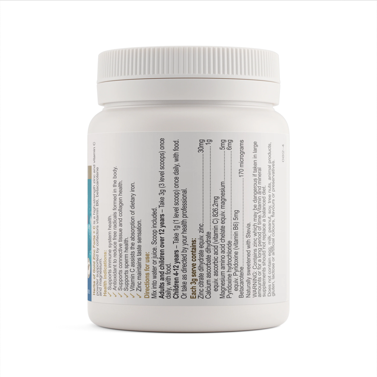 Herbs of Gold Zinc Forte + C 100g