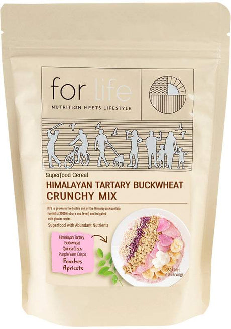 For Life Buckwheat Peach Apricot 350g pack