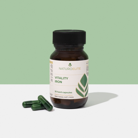 NaturoElite Vitality Iron 30 Capsules