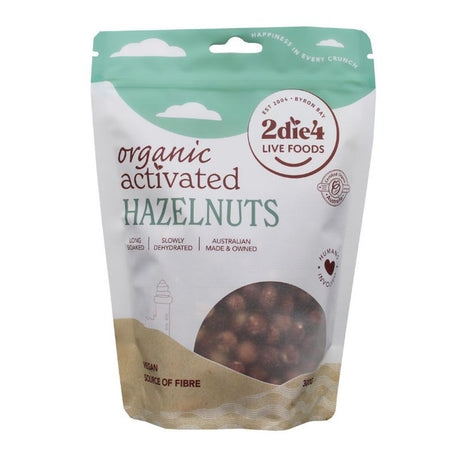 2die4 Live Foods Activated Hazelnuts 300g