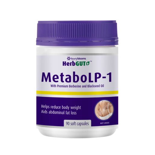 Henry Blooms HerbGUT+ MetaboLP-1 90 capsules