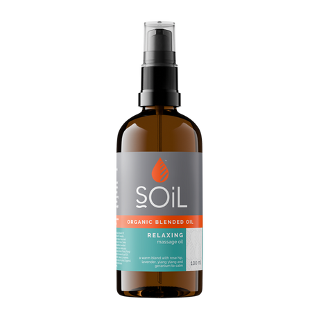 SOiL Organic Relaxing Massage Oil 100ml