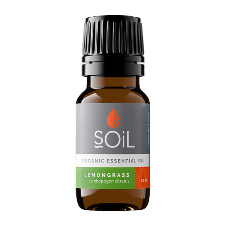 SOiL Organic Lemongrass Essential Oil 10ml