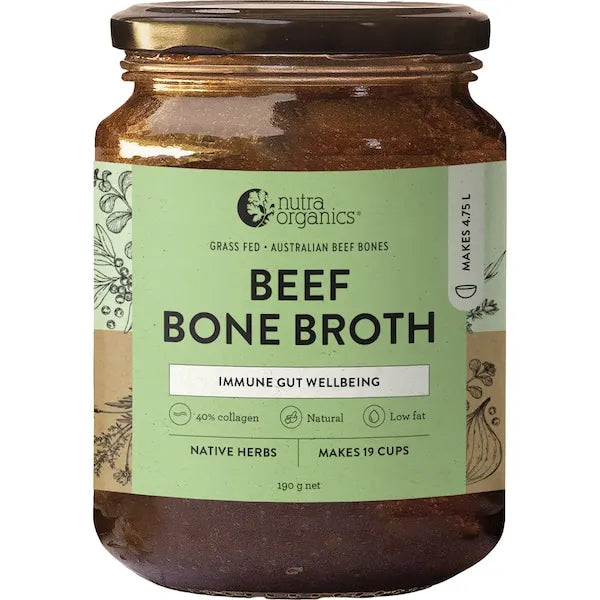 Nutra Organics Native Herbs Beef Broth 190g