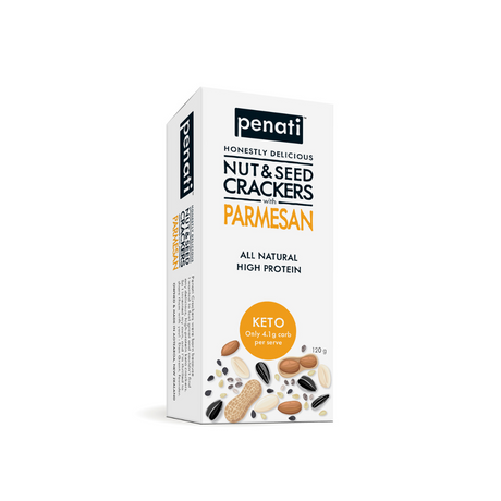 Penati Nut & Seed Crackers with Parmesan 120g