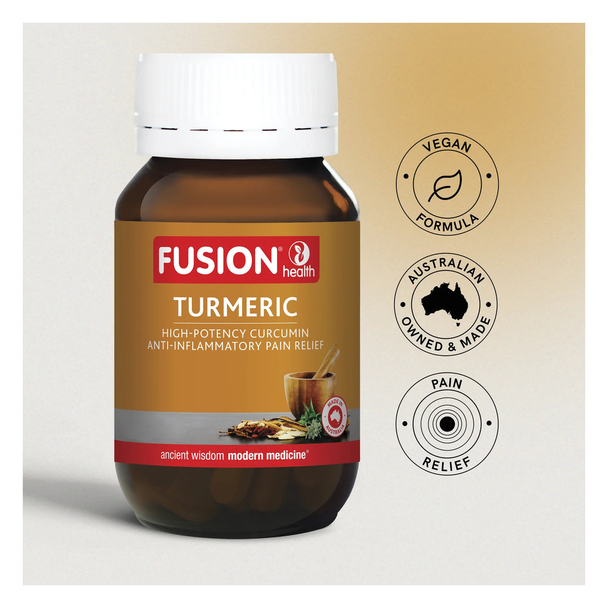 Fusion Health Turmeric 30 Tablets