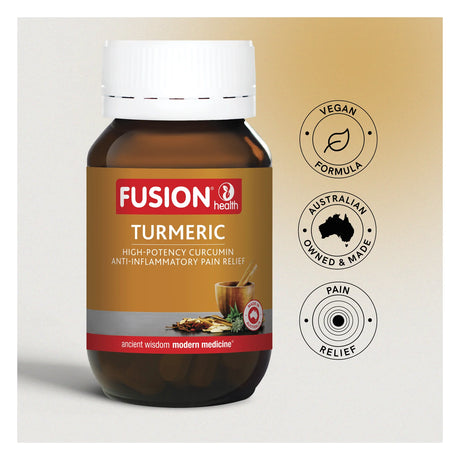 Fusion Health Turmeric 30 Tablets