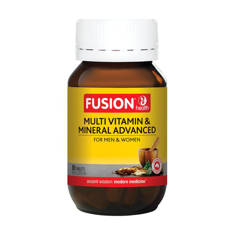 Fusion Health Multi Vitamin & Mineral Advanced 30 Tablets