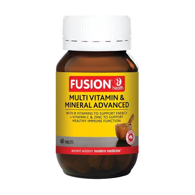 Fusion Health Multi Vitamin & Mineral Advanced 60 Tablets