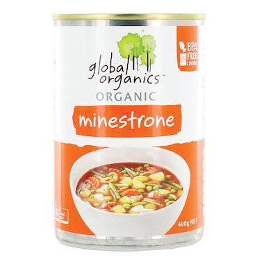 Global Organics Soup Minestrone 400g