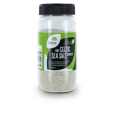 Lotus Sea Salt Celtic Fine Shaker 450g