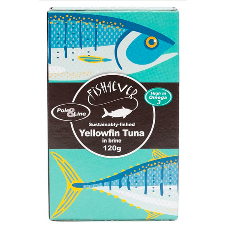 Fish4Ever Yellowfin Tuna in Brine 120g