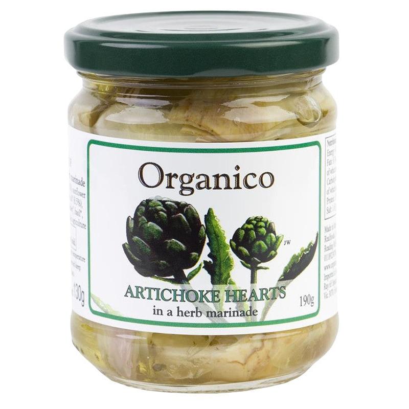 Organico Artichoke Hearts in Oil 190g
