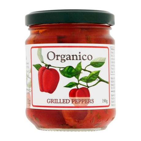 Organico Grilled Peppers 190g