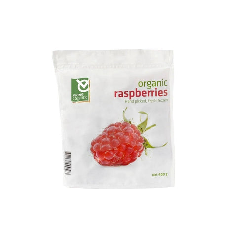 Viking Organic Raspberries 400g