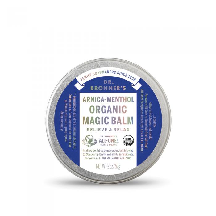 Dr Bronners Organic Magic Balm Arnica Menthol 57g