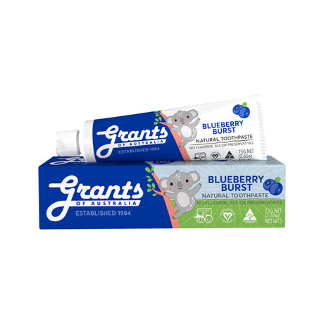 Grants of Australia Toothpaste Kids Blueberry Burst 75g