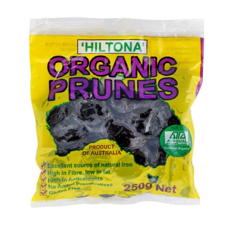 Hiltona Organic Prunes 250g