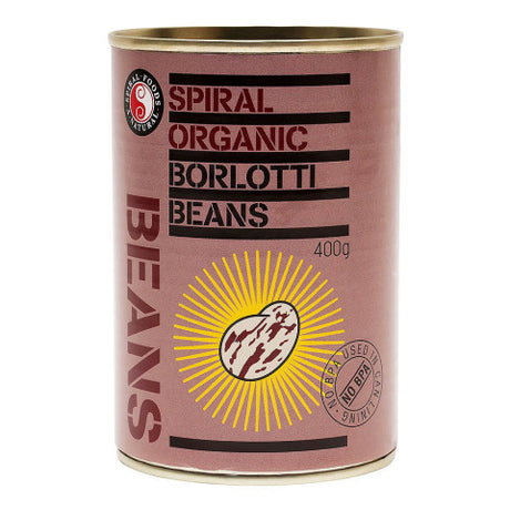 Spiral Foods Borlotti Beans 400g