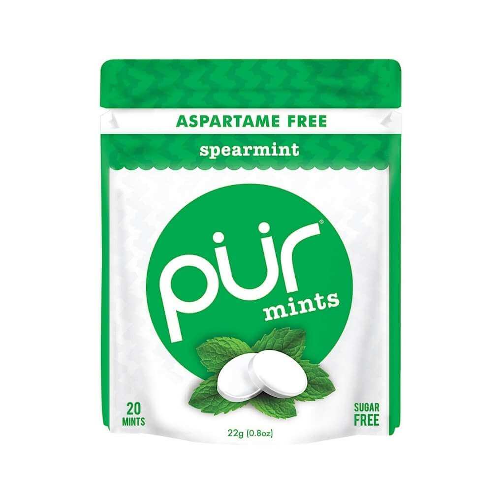 Pur Gum Mints/Spearmint 22g
