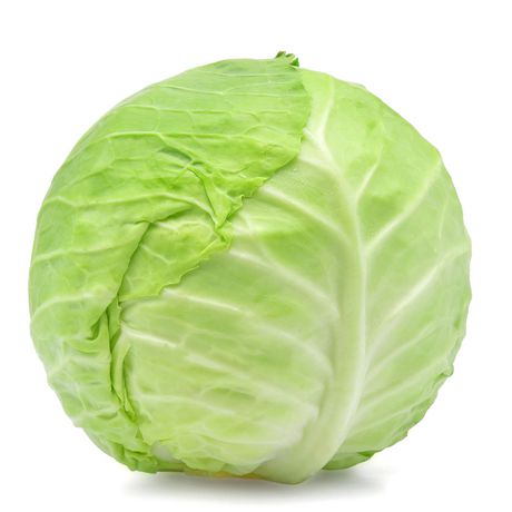 Organic Green Cabbage Whole Each