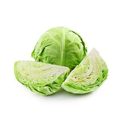 Organic Green Cabbage Quarter