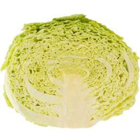 Organic Savoy Cabbage (Half)