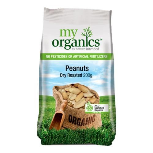 My Organic Peanuts Dry Roasted 250g