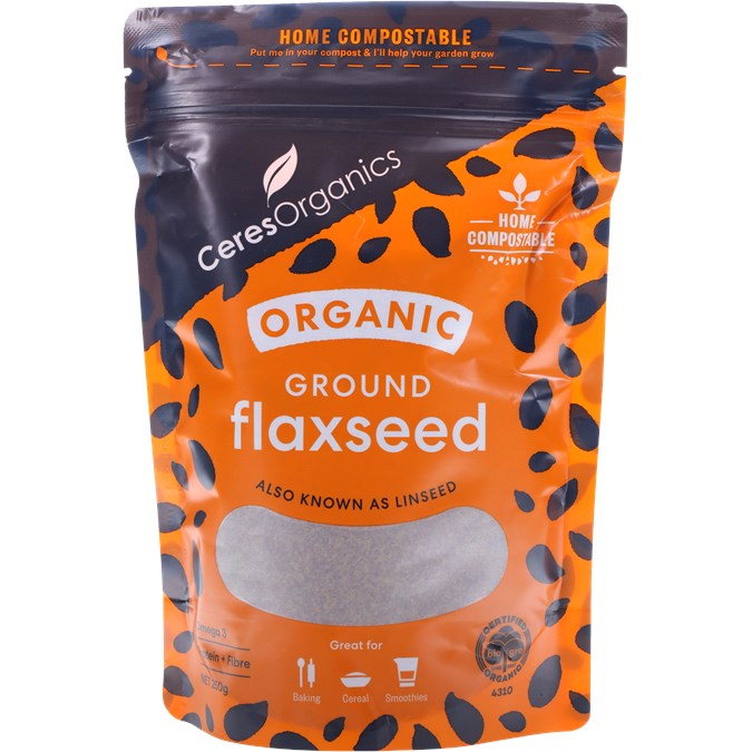 Ceres Organics Flaxseed Ground (Ground Linseed) 250g