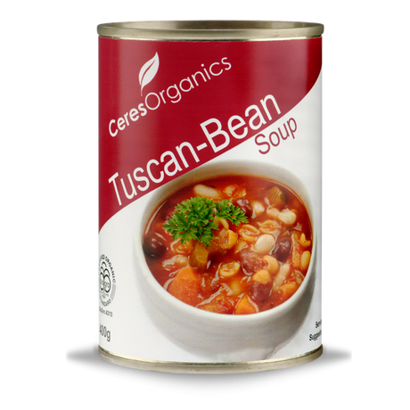 Ceres Organics Soup Tuscan Beans (Can) 400g