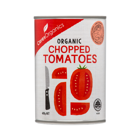 Ceres Organics Tomatoes Chopped (Can) 400g