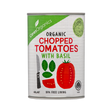 Ceres Organics Tomatoes Chopped With Basil (Can) 400g