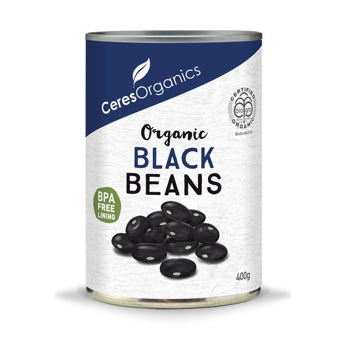 Ceres Organics Black Beans (Can) 400g