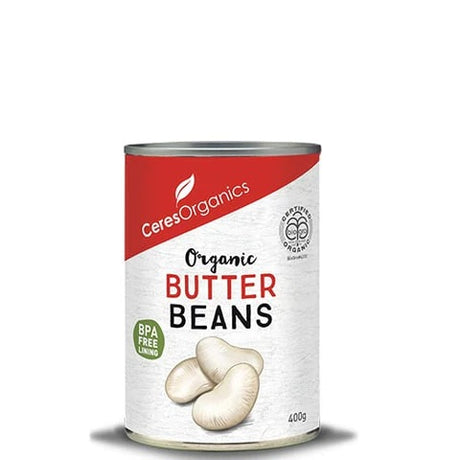 Ceres Organics Butter Beans (Can) 400g