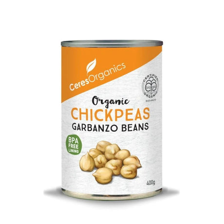 Ceres Organics Chickpeas / Garbanzo Beans (Can) 400g