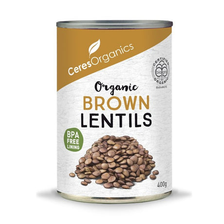 Ceres Organics Lentils Brown (Can) 400g