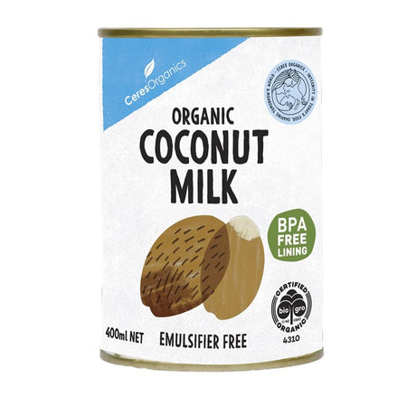Ceres Organics Coconut Milk (Can) 400ml