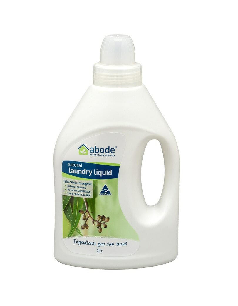 Abode Laundry Liquid (Front & Top Loader) Blue Mallee Eucalyptus 1L