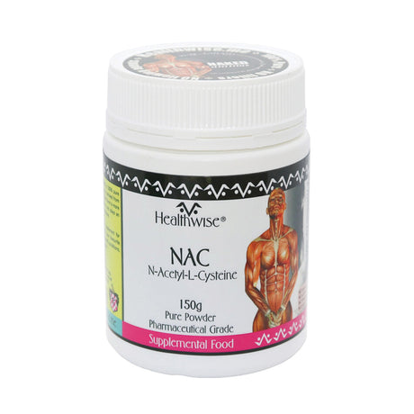 Healthwise NAC N-Acetyl-L-Cysteine Powder 150g