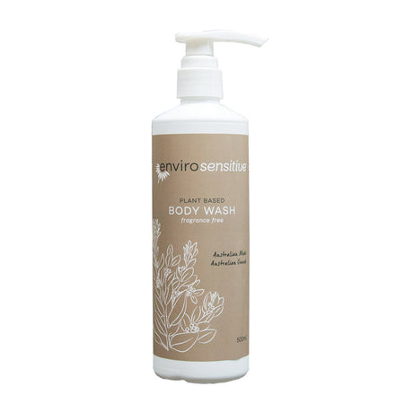 Envirocare Plant Based Body Wash Fragrance Free 500ml