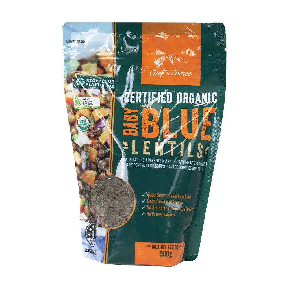 Chef's Choice Baby Blue Lentils 500g